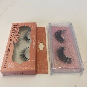 IONI 3D Faux Mink Lashes Black with 1 FREE Pair